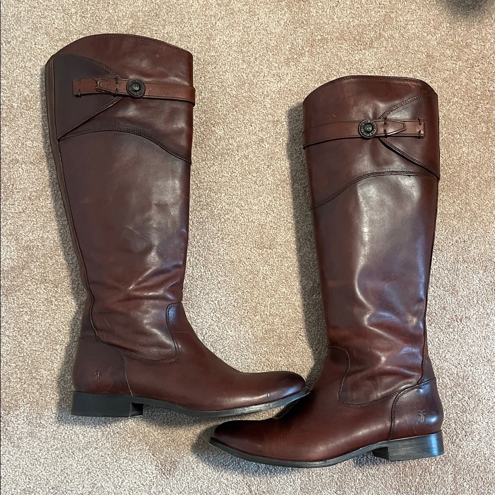 Frye Women's Brown Leather Boots